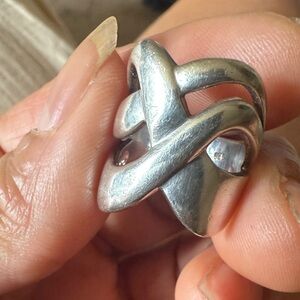 Sexy Sterling silver Women's Ring Sz6.5